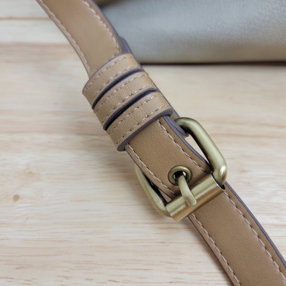 Elle Jae Gypset Painted Desert Ring Satchel in Dust Mesh Flower Detail Vegan - Picture 7 of 13